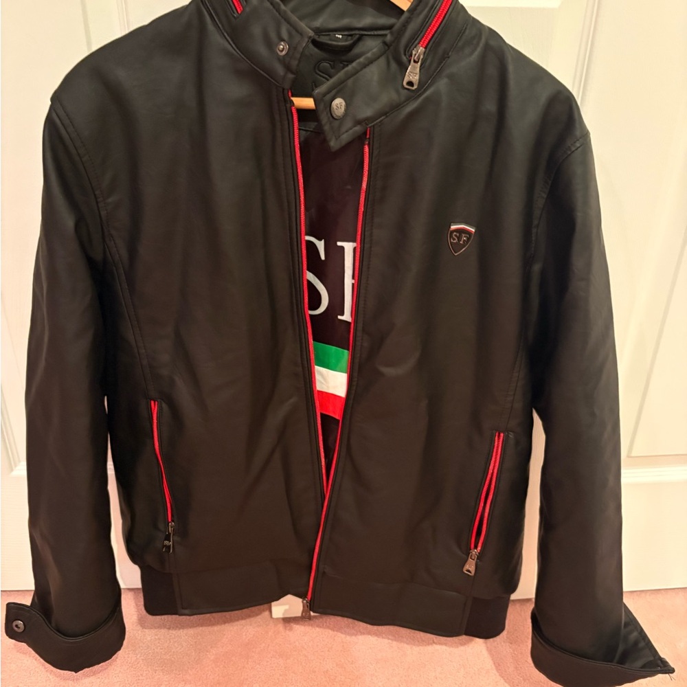 Motorcycle Bomber Jacket - Picture 2 of 5